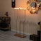 Vintiquewise Hanukkah Menorah, 9 Branch Tea Light Candle Holders, Rose Gold QI004643.RG.L - alternate 2
